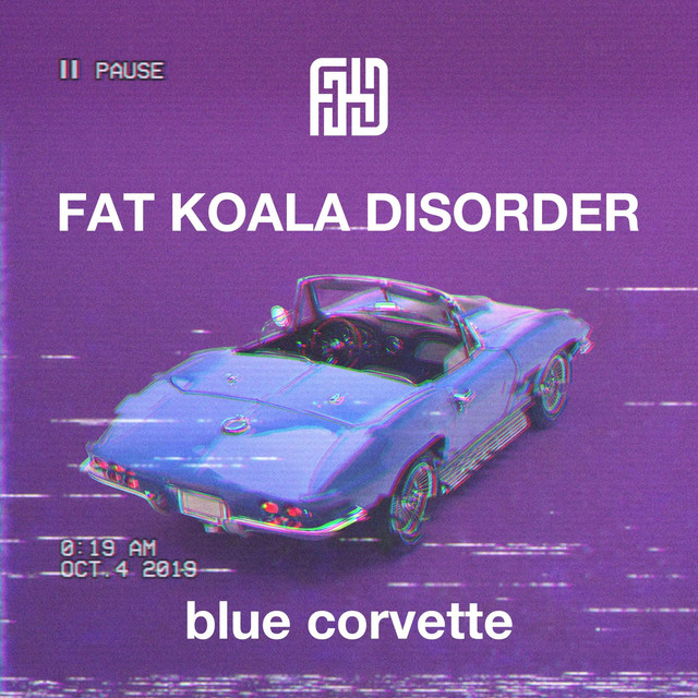 Blue Corvette